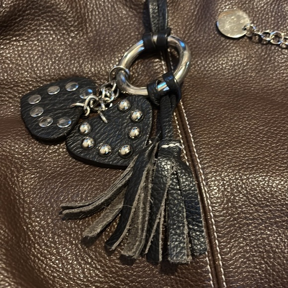 Made in Italy Brown Handbag - Picture 3 of 5